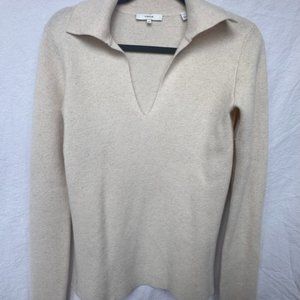 Vince Cashmere Wool Blend V-neck Sweater
